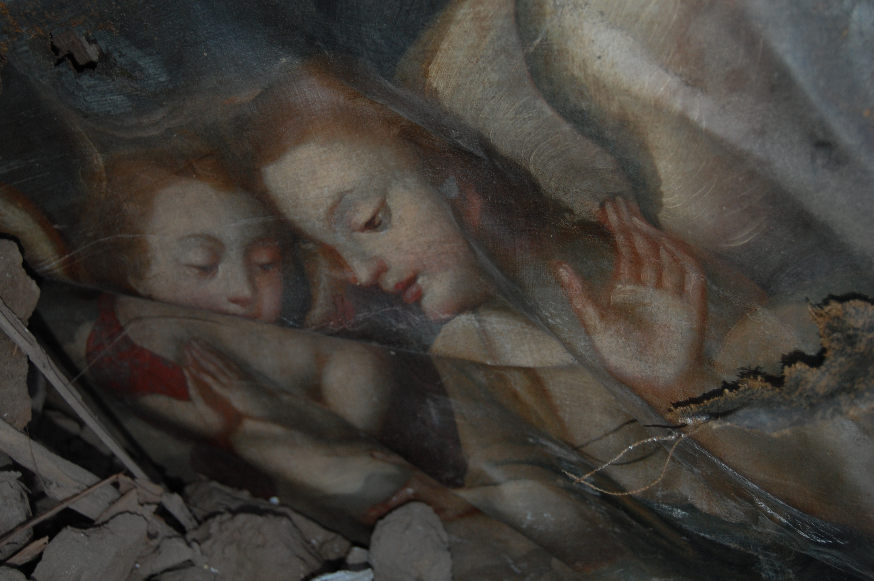 Bienes muebles — pintura mural, diagnóstico y restauración