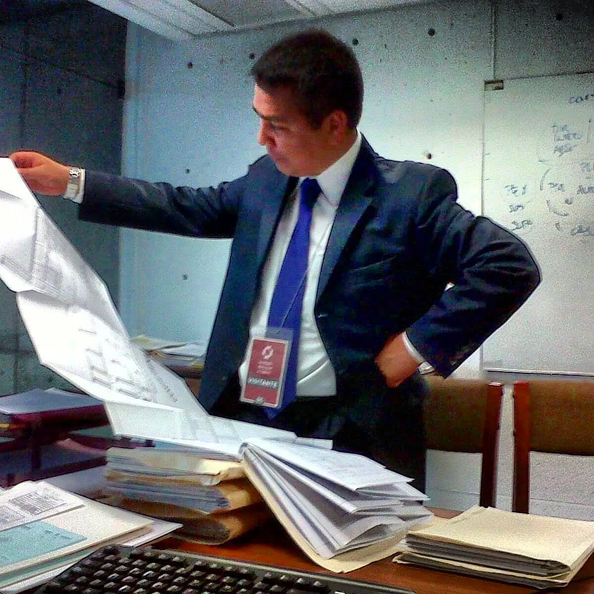 Arq. Hugo Torres Reyna gestionando expediente ante el Ministerio de Cultura del Perú — RESTAURO S.A.C.