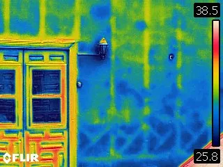 Termografía infrarroja en edificio histórico — RESTAURO S.A.C.